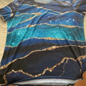 Womans Abstract T